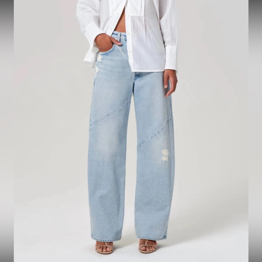 Citizens Of Humanity - Ayla Swirl Baggy Cuffed Jean
